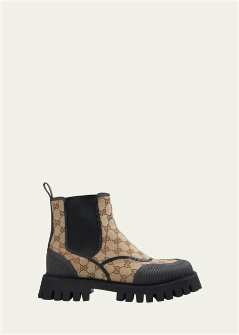 gucci novo chelsea boots|Gucci boots embellished.